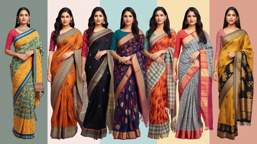 Top 12 Sarees For Working Women