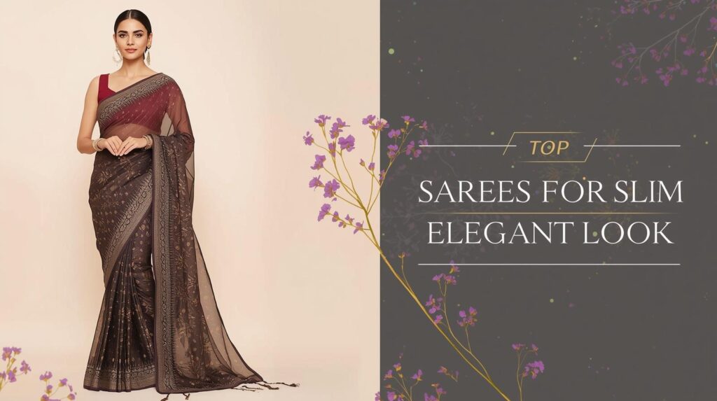 Top 7 Sarees For Slim Elegant Look